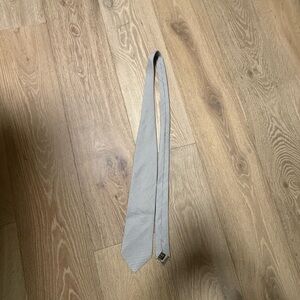 Giorgio Armani Geometric Gray Tie